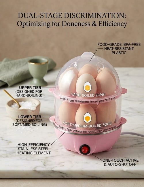 12-Egg Electric Egg Boiler